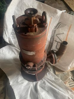 Погружной дренажный (фек​альный) насос ЦМК 16-27 ​у-09. 3 кВт/380в. Б/у.