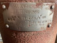 Погружной дренажный (фек​альный) насос ЦМК 16-27 ​у-09. 3 кВт/380в. Б/у.